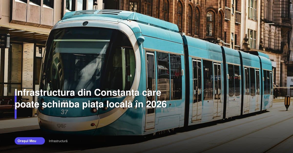 Infrastructura Constanța 2026: proiectele care schimbă piața